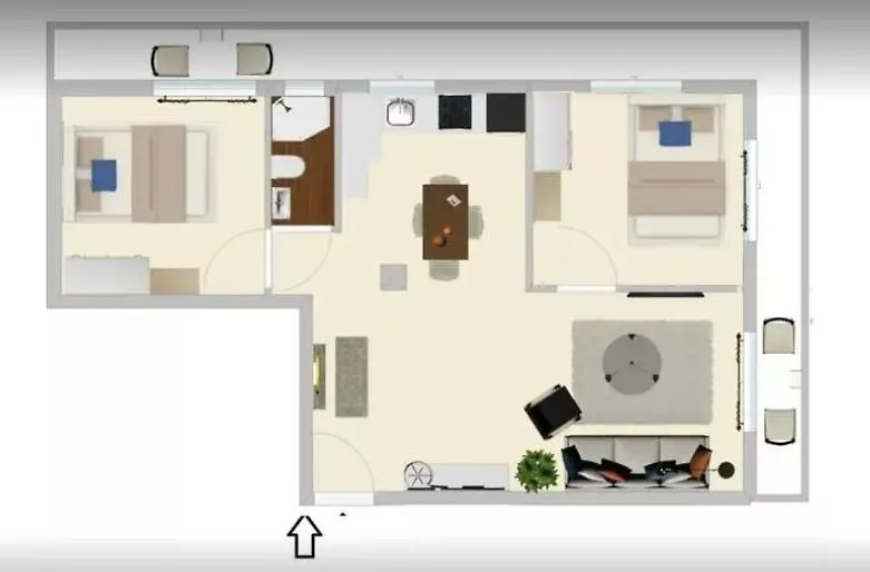 Happy Traveller - Luxury, Free Parking Apartment Thessaloniki